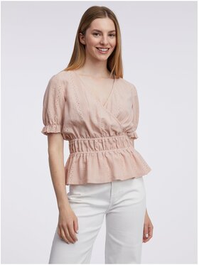 Orsay Orsay Bluzka 152126232000__M Różowy Regular Fit