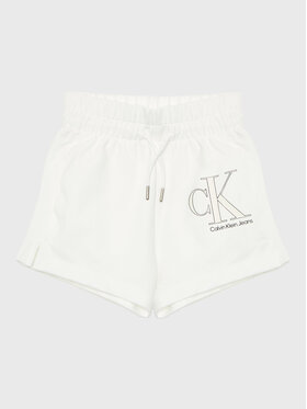 Calvin Klein Jeans Calvin Klein Jeans Szorty sportowe Reveal Monogram IG0IG01981 Biały Regular Fit