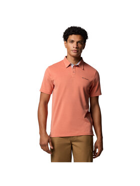 Columbia Columbia Polo Columbia Nelson Point Polo Pomarańczowy Regular Fit