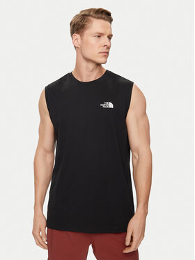 The North Face The North Face Tank-Top Simple Dome NF0A87R3 Schwarz Regular Fit