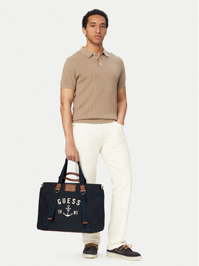 Guess Guess Geantă de weekend HMOSCM P6246 Bleumarin