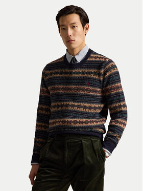Polo Ralph Lauren Polo Ralph Lauren Sweter 710B26783001 Granatowy Regular Fit