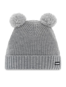 Eisbär Eisbär Čiapka Ponti Pompon Mü Kids 89082 Sivá
