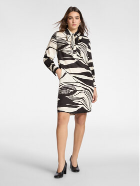 Elena Mirò Elena Mirò Vestito da giorno 7063P100311N001 Nero Regular Fit