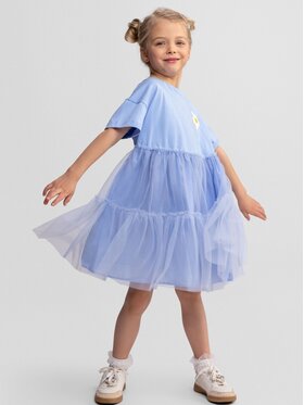 minoti minoti Sukienka codzienna 30DRESS115 Niebieski Regular Fit