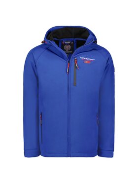 Geographical Norway Geographical Norway Kurtka softshell WY1163H/GN-ROYAL BLUE Niebieski Regular Fit