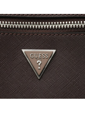 Guess Torbica Za Okrog Pasu Certosa Saffiano Smart Mini Bags HMECSA P3323 Bordo Rdeča