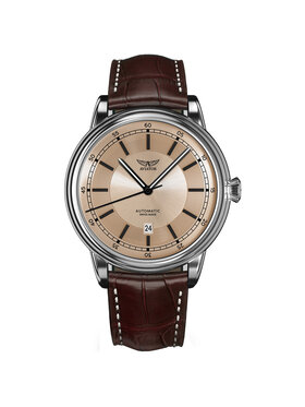 Aviator Aviator Zegarek V.3.32.0.244.4 Brązowy