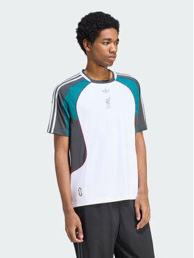 adidas adidas Koszulka techniczna 168333 Biały Regular Fit