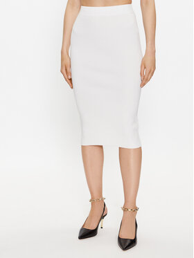 Glamorous Glamorous Ravno krilo AC2917B Bela Slim Fit