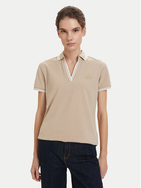 Beverly Hills Polo Club Beverly Hills Polo Club Поло P-SS26W-P0300 Бежевий Regular Fit