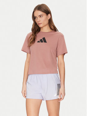 adidas adidas Funkčné tričko Train Essentials Big Logo Performance JM0629 Ružová Regular Fit