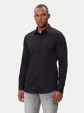 Armani Exchange Armani Exchange Košile XM001504 AF10192 UC001 Černá Regular Fit