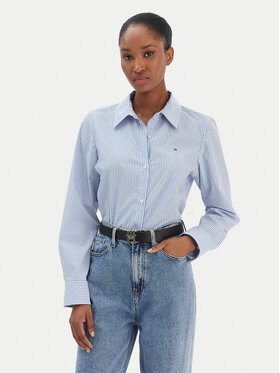 Tommy Hilfiger Tommy Hilfiger Särk Ess WW0WW47169 Sinine Regular Fit