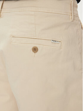 Pepe Jeans Kratke Hlače Regular Chino Short PM801092 Bež Regular Fit