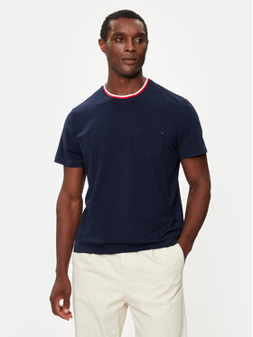 Lacoste Lacoste Тишърт TH1726 Тъмносин Relaxed Fit
