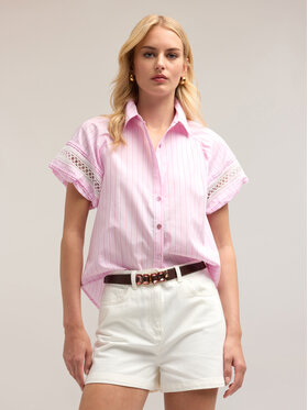 Motivi Motivi Camicia 5245Q000815N0R6 Rosa Regular Fit