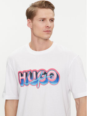 Hugo T-shirt Nillumi 50515278 Bijela Regular Fit