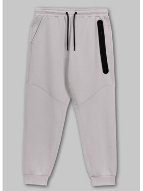 PITBULL PITBULL Spodnie dresowe Spodnie dresowe męskie DOGWOOD POCKET M Biały Regular Fit