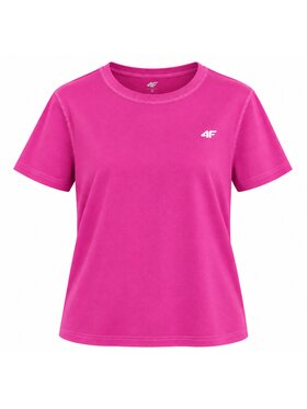 4F 4F T-Shirt 4FWAW26TTSHF3501 Różowy Active Fit