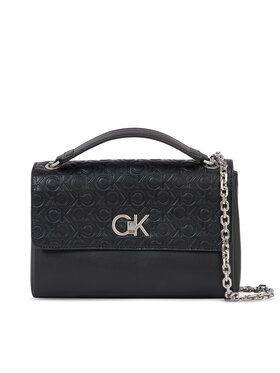 Calvin Klein Calvin Klein Handtasche Re-Lock Ew Conv Crossbody-Emb K60K611533 Schwarz