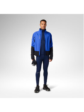 Rossignol Rossignol Bluza techniczna M Half Zip First Layer Granatowy Slim Fit