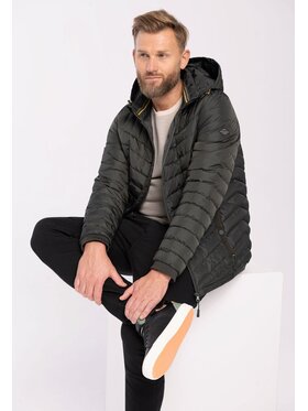 Volcano Volcano Kurtka zimowa J-MATTS Khaki Regular Fit