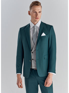 Pako Lorente Pako Lorente Marynarka P22SF-3G-017 Zielony Slim Fit