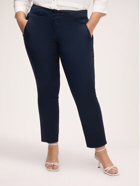 Fiorella Rubino Fiorella Rubino Spodnie materiałowe P058L002445N034 Niebieski Slim Fit