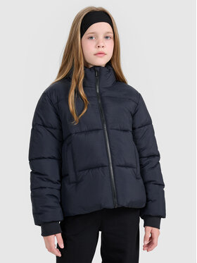 4F 4F Kurtka puchowa OUTERWEAR Czarny Regular Fit