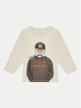 NAME IT NAME IT Särkpluus 13233694 Beež Relaxed Fit