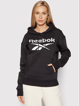 Reebok Reebok Bluză GS9392 Negru Oversize
