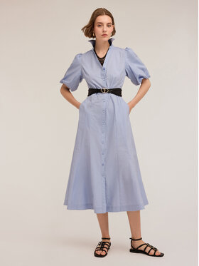 Motivi Motivi Vestito elegante 7133Q103362N004 Turchese Flare Fit