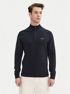 Aeronautica Militare Aeronautica Militare Sweater 251MA1489L506 Sötétkék Regular Fit