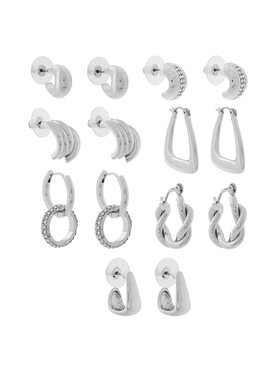 Aldo Aldo Set od 7 para naušnica Chicdays 13990611 Zlatna