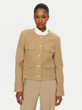 Tommy Hilfiger Tommy Hilfiger Преходно яке WW0WW43754 Бежов Regular Fit