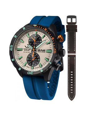 Vostok Europe Vostok Europe Zegarek 6S11-320C677SB Niebieski