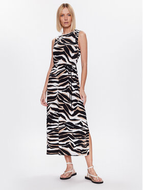 Marella Marella Vasaras kleita Malizia 2336210234 Melns Regular Fit