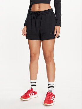 adidas adidas Szorty sportowe ALL SZN French Terry JJ4920 Czarny Loose Fit
