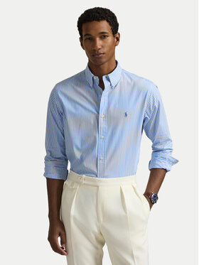 Polo Ralph Lauren Polo Ralph Lauren Cămașă 710929346016 Albastru celest Custom Fit