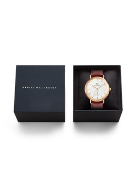 Daniel Wellington Daniel Wellington Zegarek Classic St. Mawes Horloge DW00100871 Brązowy