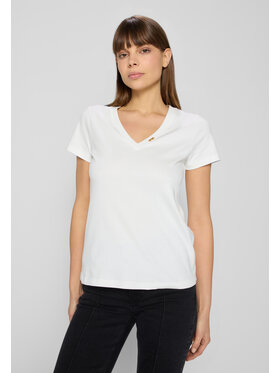 BIZUU BIZUU T-Shirt FOKIA Biały Standard Fit