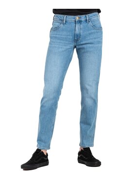 Wrangler Wrangler Jeansy W15QJXZ60 Niebieski Straight Leg