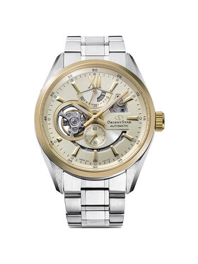 Orient Star Orient Star Zegarek RE-AV0124G00B Srebrny