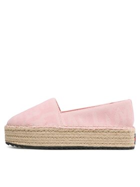 Tommy Jeans Espadrile Logomania Espadrille EN0EN02079 Roza