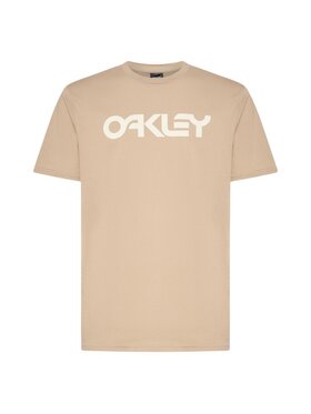 Oakley Oakley T-Shirt FOA404011 Beżowy Regular Fit