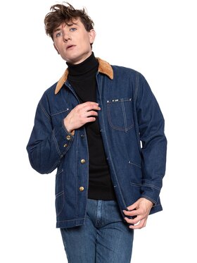 Lee Lee Kurtka jeansowa X TIMBERLAND BOX Niebieski Regular Fit