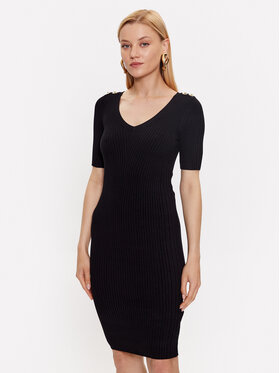 Marciano Guess Marciano Guess Každodenní šaty 3YGK01 5613Z Černá Bodycon Fit