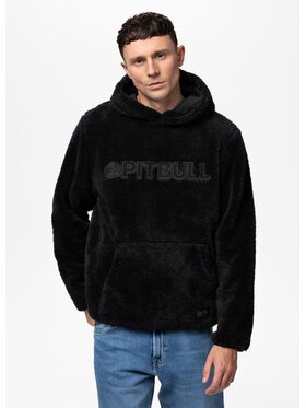 PITBULL PITBULL Bluza Aragon Czarny Regular Fit