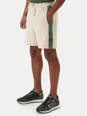 EA7 Emporio Armani EA7 Emporio Armani Sportovní kraťasy 7M001501 AF12660 Béžová Regular Fit